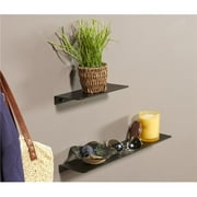 Haceka 2010557 Haceka Metal Floating Shelf Matte Black 10