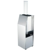 Haceka Edge Toilet Brush Holder, Chrome