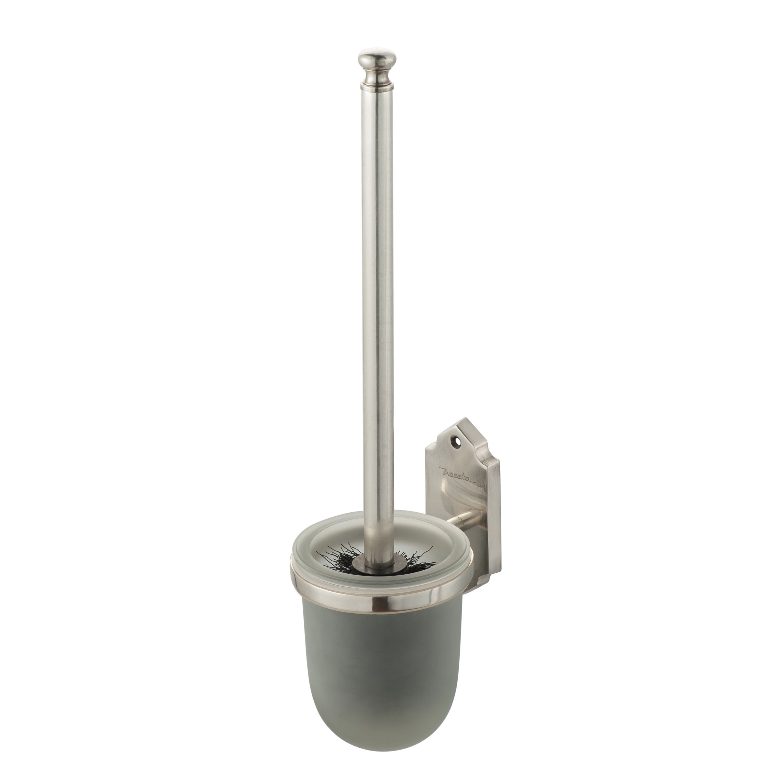Haceka Vintage Toilet Brush Set Silver
