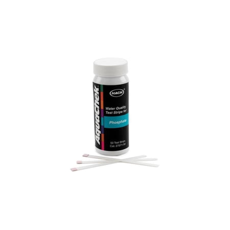 Hach 2757150E AquaChek High Range Phosphate Test Strip - 50 Per Bottle