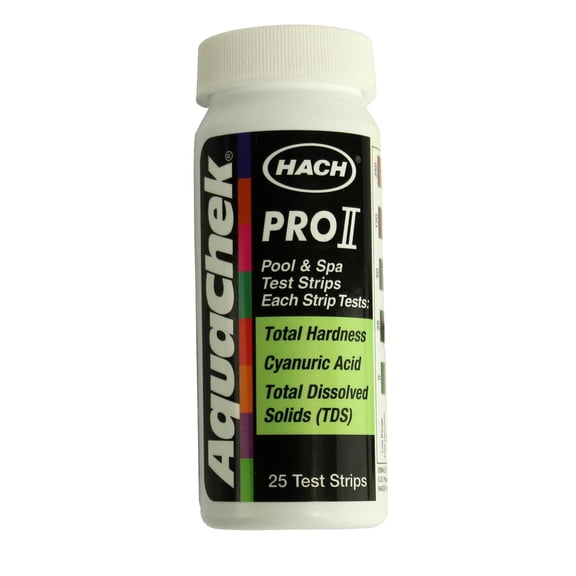 New Aquachek 512084 Pro II Swimming Pool Spa 4 in 1 Test Kit Strips 4-Way TDS