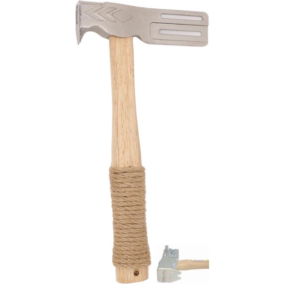 Hacha Para Roofing, Magnetic Roofing Hammer, Multi Functional Anti Slip Handle Roofing Hatchet, Portable Shingler Hammers, for Roof Repair
