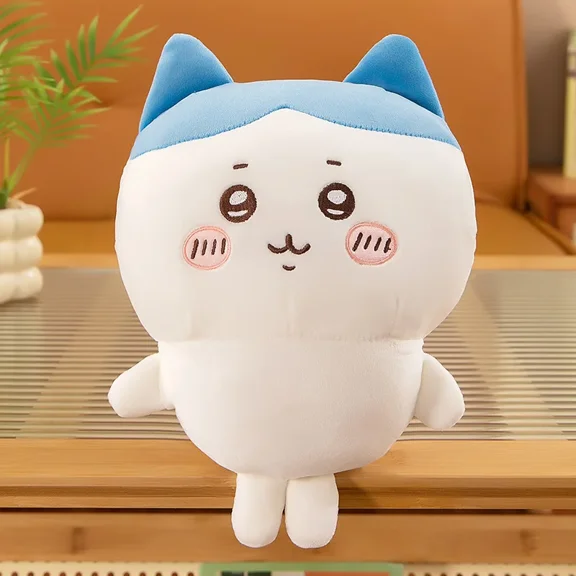 Hachiware Pillow Doll Chiikawa Self-Mocking Bear Doll Cute Birthday Gift Toy Cartoon Anime Bow Usagi Plush Doll Toy