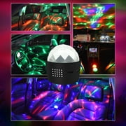 Hachum Factory Car Portable Dj Light, Led Stage Light, Crystal Ball, Usb Charging Voice Activated Mood Light Clearance