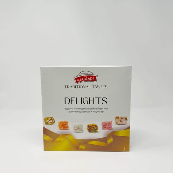 Hacizade Turkish Delight with Rose Flavour 454g