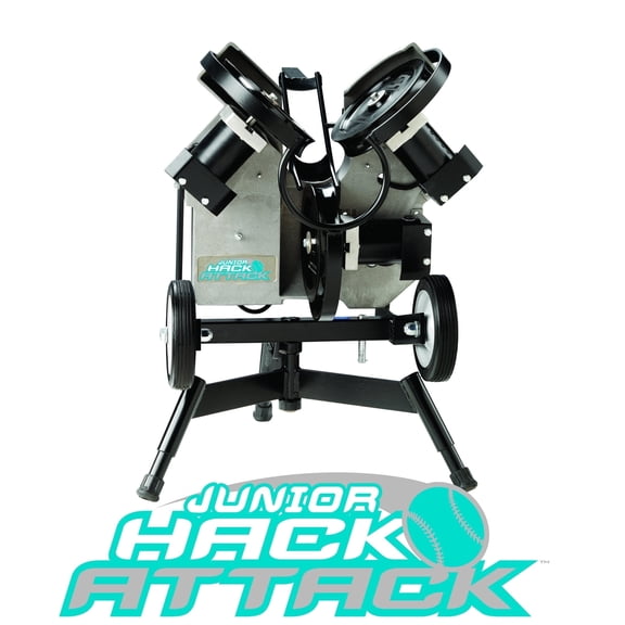 Softball Hack Attack Jr. Three Wheel Pitching Machine by Sports Attack