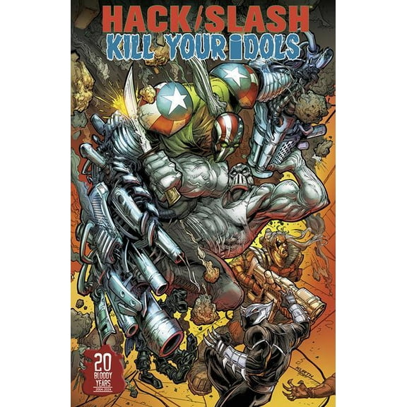 Hack Slash Kill Your Idols (one Shot) Cvr B Steve Kurth Var (mr) Image Comics Comic Book