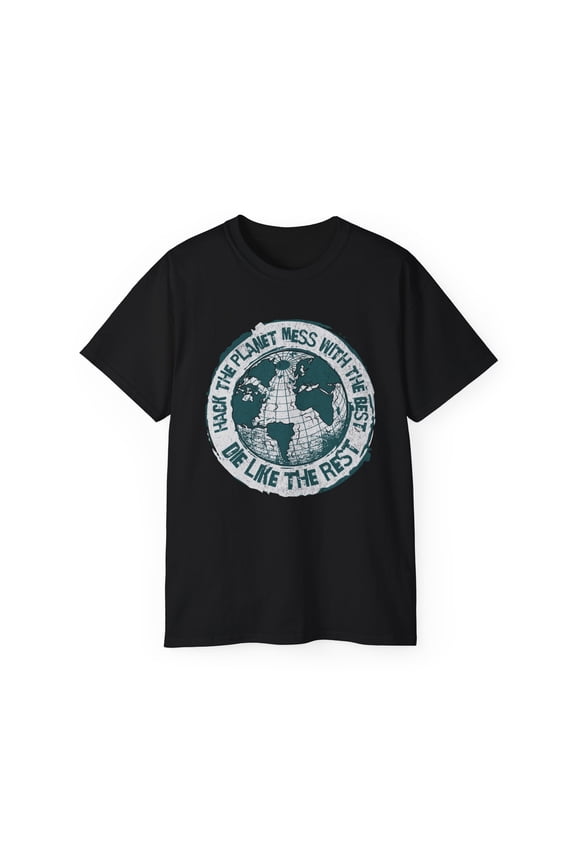 Hack The Planet T-Shirt, Punk T-Shirt, Hackers T-Shirt, Anarchy T-Shirt,