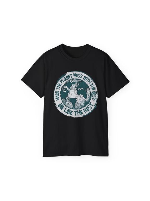 Hack The Planet T-Shirt, Punk T-Shirt, Hackers T-Shirt, Anarchy T-Shirt,