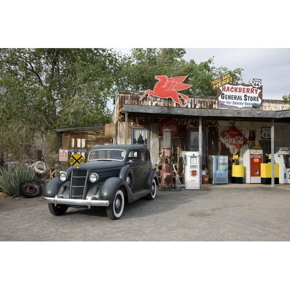 Hackberry General Store, Route 66, Hackberry, Arizona Poster Print (24 x 36)