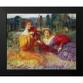 thumbnail image 1 of Hacker, Arthur 24x20 Black Modern Framed Museum Art Print Titled - Musicienne du Silence, c. 1900, 1 of 4