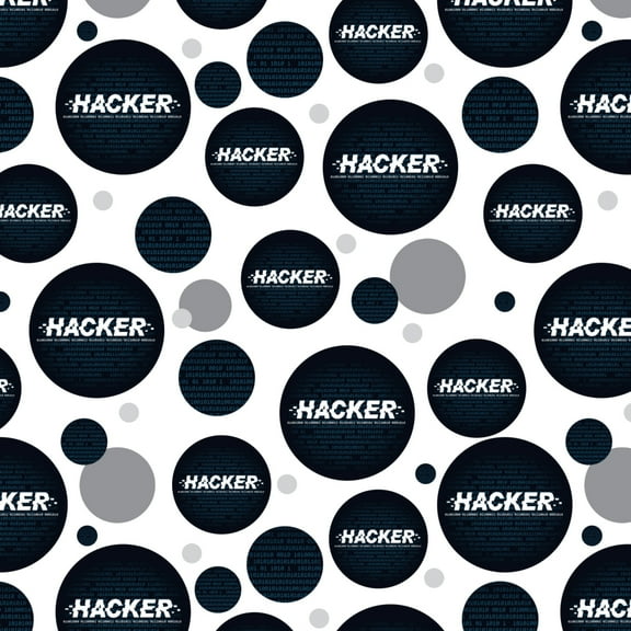 Hacker Binary Code Geek Nerd Premium Gift Wrap Wrapping Paper Roll