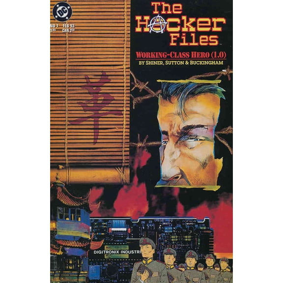 Hacker Files, The #7 VF ; DC Comic Book