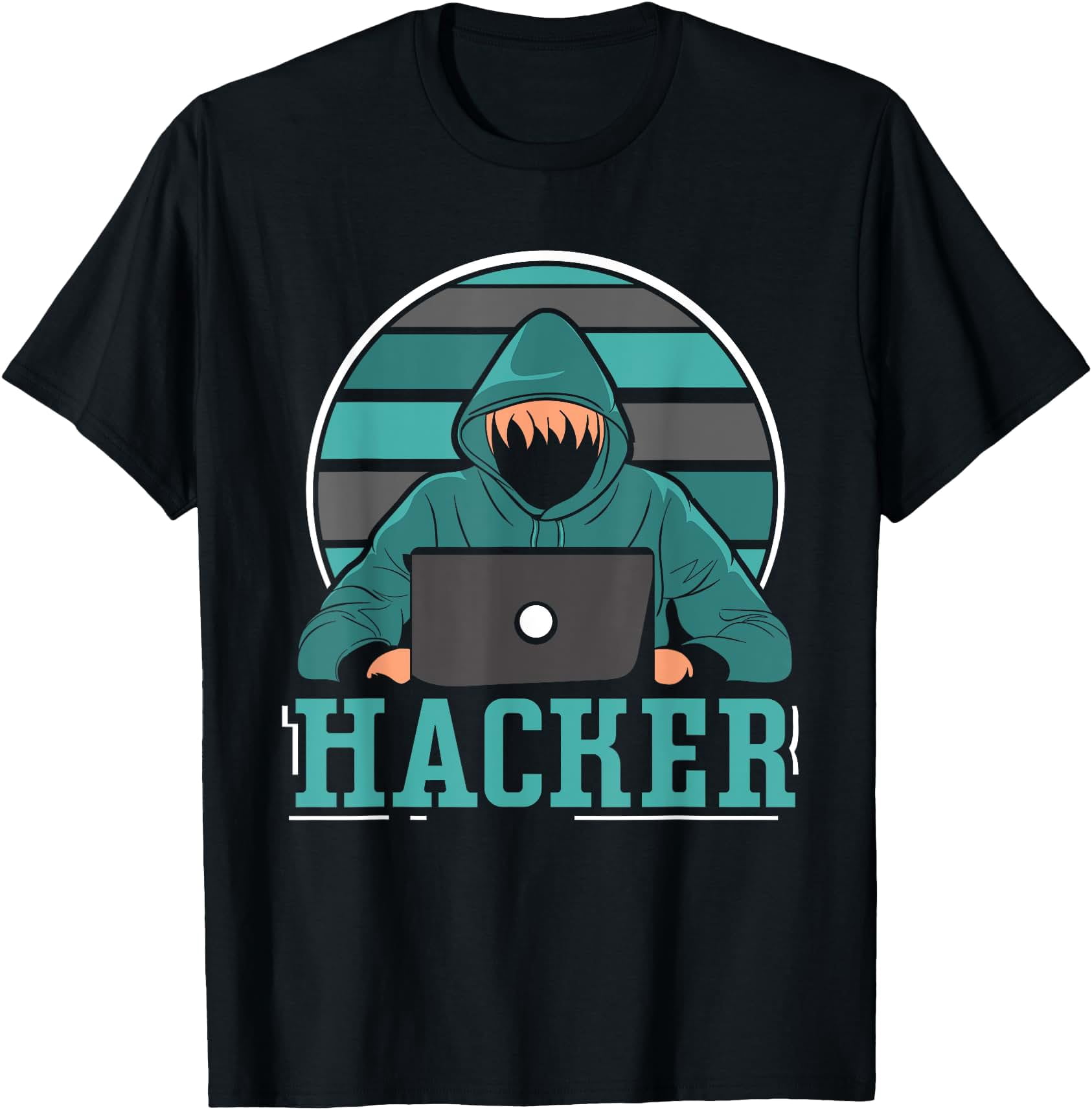 Hack History On Computer Hacker Hacking It Computer Hack T-Shirt - Walmart.com
