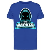 Hacker Mascot T-Shirt Men -Image by Shutterstock, Male Large