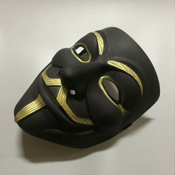 Hacker Style Black Mask for Festivals and Special Events