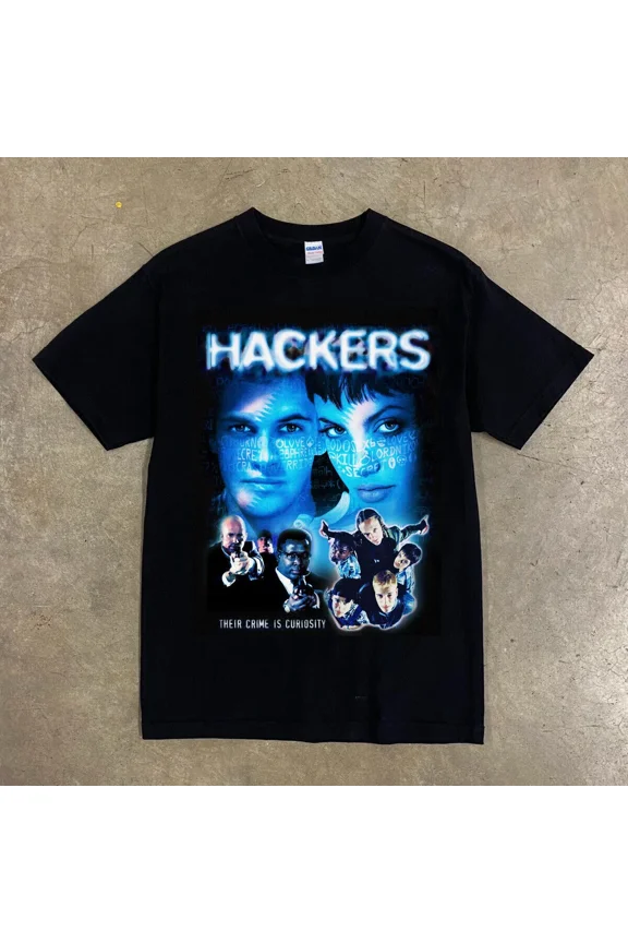 Hackers 1995 Movie T Shirt