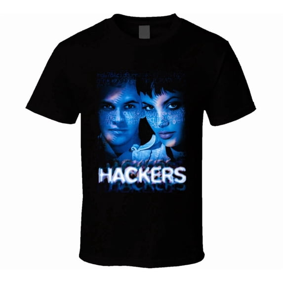 Hackers 90's Thriller Retro Movie T Shirt