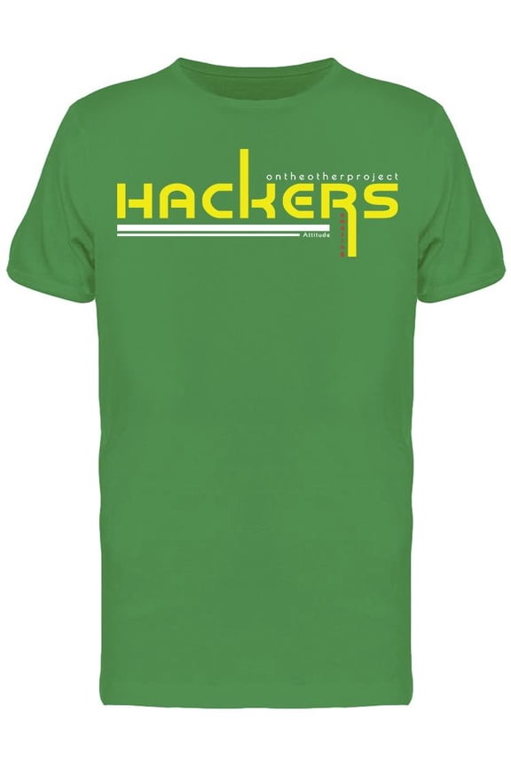 Hackers Design Tee Men's -Image by Shutterstock