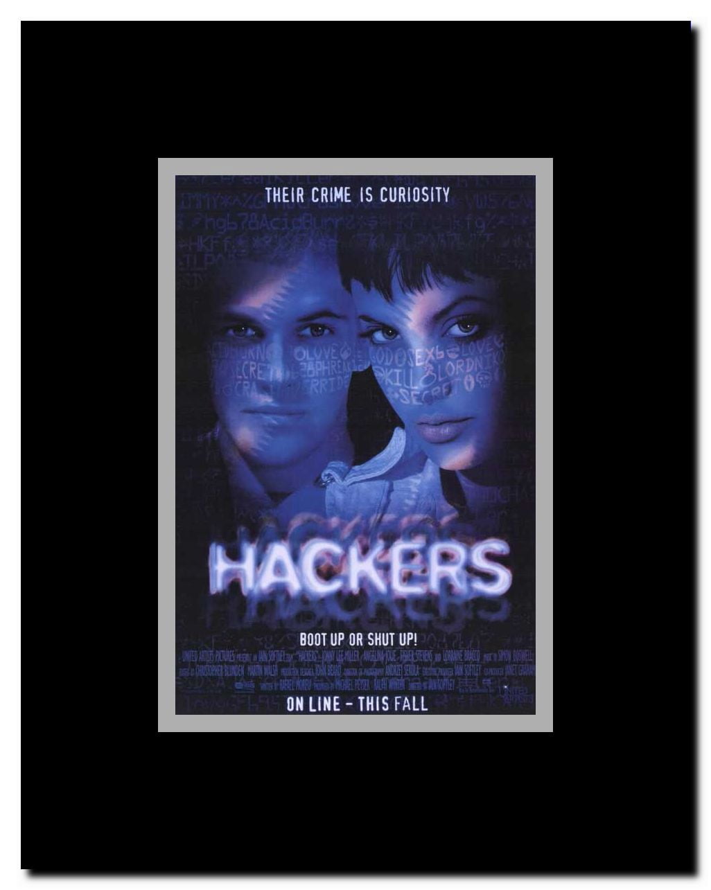 Hackers Framed Movie Poster