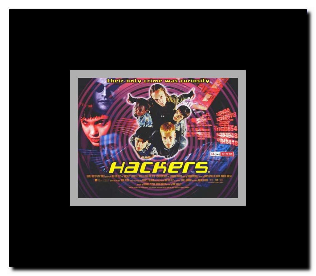 Hackers Framed Movie Poster