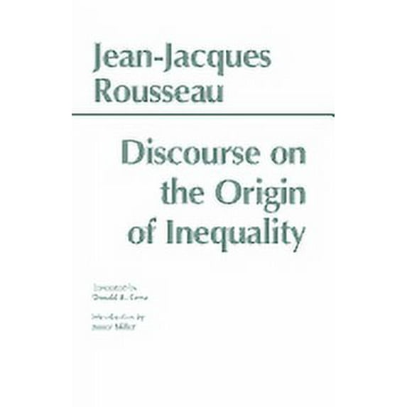 Hackett Classics: Discourse on the Origin of Inequality (Paperback)