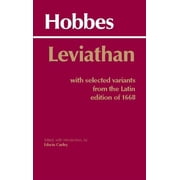 Hackett Classics Leviathan With selected variants from the Latin edition of 1668 Paperback