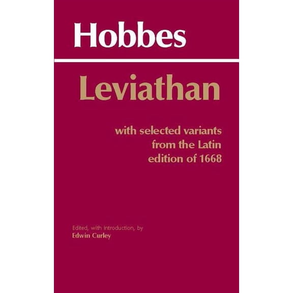 Hackett Classics: Leviathan : With selected variants from the Latin edition of 1668 (Paperback)