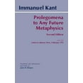 thumbnail image 1 of Pre-Owned Prolegomena to Any Future Metaphysics: and the Letter to Marcus Herz, February 1772 (Hackett Classics) (Paperback) 0872205932 9780872205932, 1 of 1