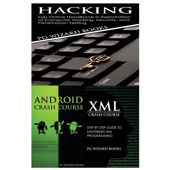 Hacking + Android Crash Course + XML Crash Course (Paperback)