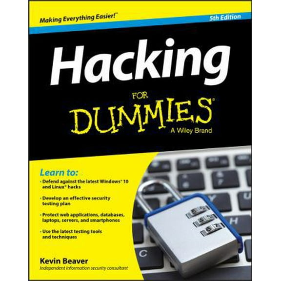 Pre-Owned Hacking for Dummies (For Dummies (Computer/tech)) (Paperback) 1119154685 9781119154686