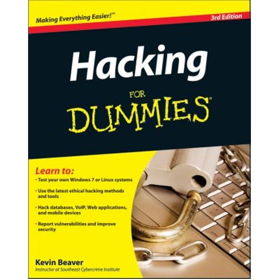 Pre-Owned Hacking for Dummies (Paperback) 0470550937 9780470550939