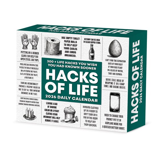 Hacks of Life 2026 Box Calendar