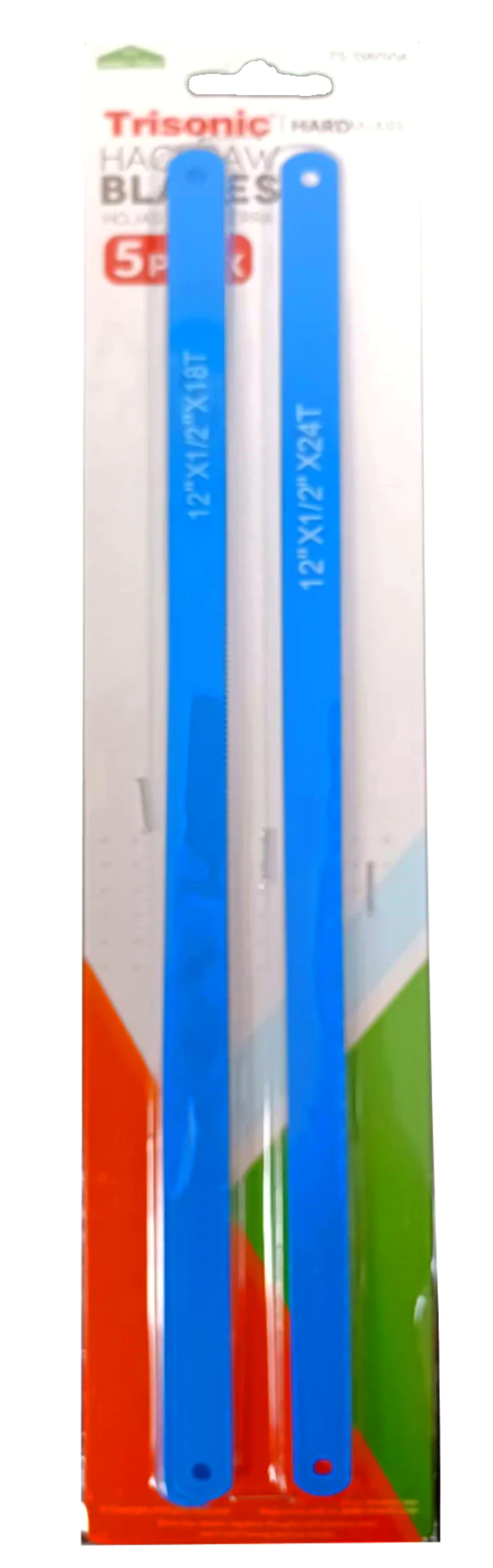 Hacksaw Blade Replacements 5 Piece Designed to Cut Metal, Pipe, Hard