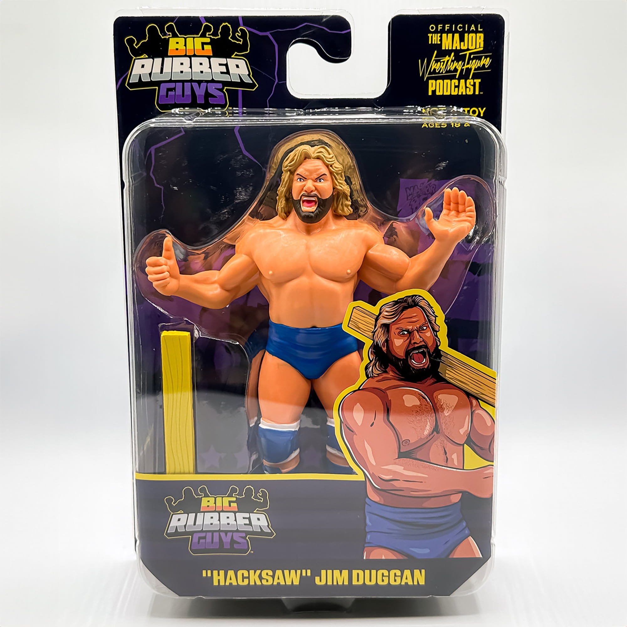WWF WWE Big Rubber Guys　社 ウオーロード　新品未開封。 BIG RUBBER GUYS SERIES 8 ROAD WARRIORS ANIMAL & HAWK (FREE