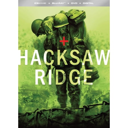 Hacksaw Ridge (4K + Blu-ray + DVD + Digital Copy)