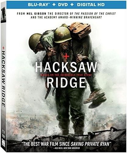 LIONSGATE HOME ENTERTAINMENT Hacksaw Ridge (with DVD) [Blu-ray]