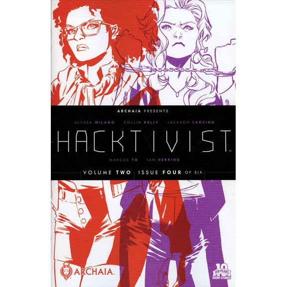 Hacktivist (Vol. 2) #4 VF ; Archaia Comic Book