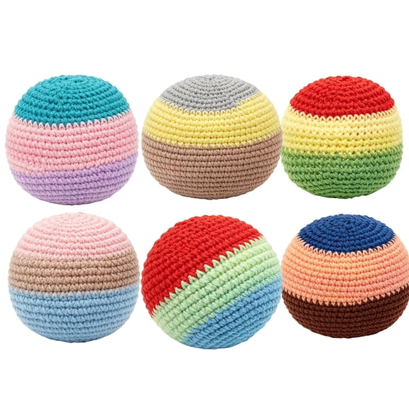 Hacky Sack Balls 6 Pack Hacky Sacks for Adults
