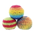 thumbnail image 1 of Hacky Sack Balls - Hacky Sack Bulk Set for Hacky Sack Party Favors Soccer Juggling - Mixed Footbag Hacky Sack for Kids Adults Animals Hacky Sacks Set of 3, 1 of 6