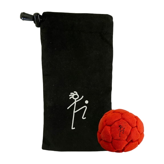 Hacky Sack Handcrafted Crochet Foot Bag for Adults Outdoor Activities 6cm Unique Knitted Design Soft Material for Recreational Use