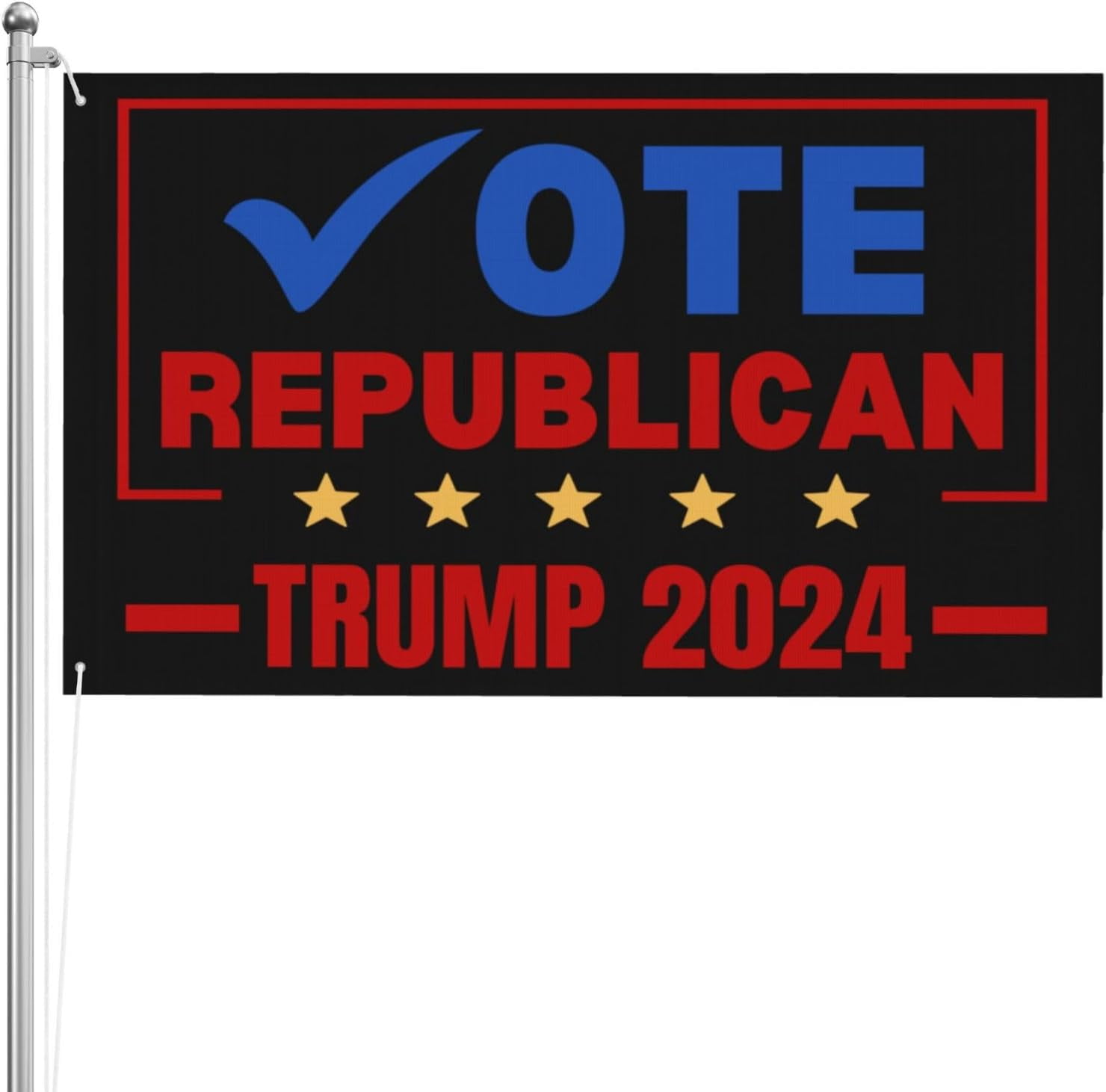 Had Enough Vote Trump Flag Vote Republican 2024 Election 3x5 Flag 3 Ply