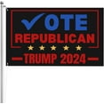 Had Enough Vote Trump Flag Vote Republican 2024 Election 3x5 Flag 3 Ply