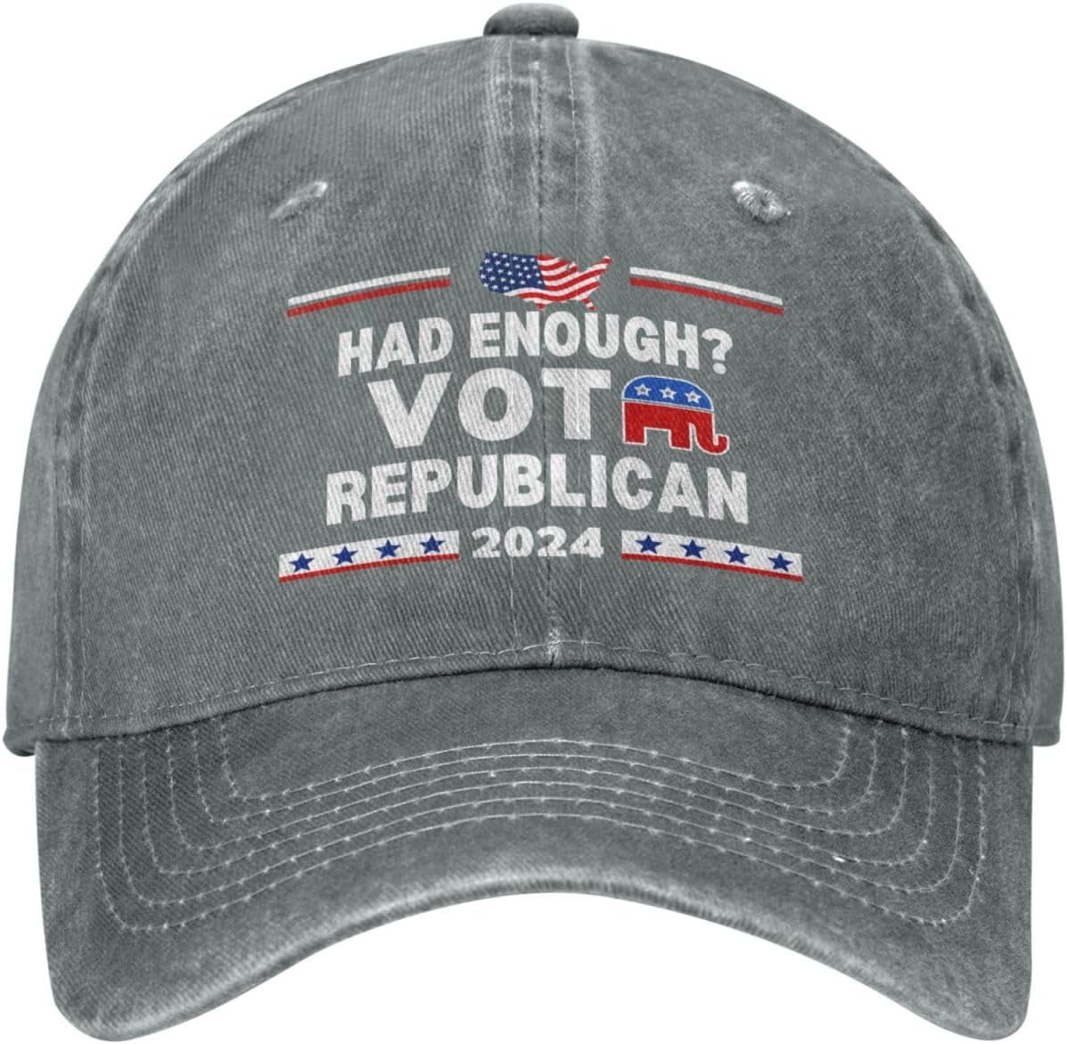 Had Enough Vote Trump hat Vote Republican 2024 Election BaseballCaps