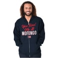 thumbnail image 1 of Had Me At Mofongo Puerto Rican Pride Zip Up Hoodie Men's Women's Brisco Brands S, 1 of 5