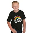 thumbnail image 1 of Had Me At Puppies Funny Rainbow Dog Crewneck T Shirts Boy Girl Teen Brisco Brands L, 1 of 1