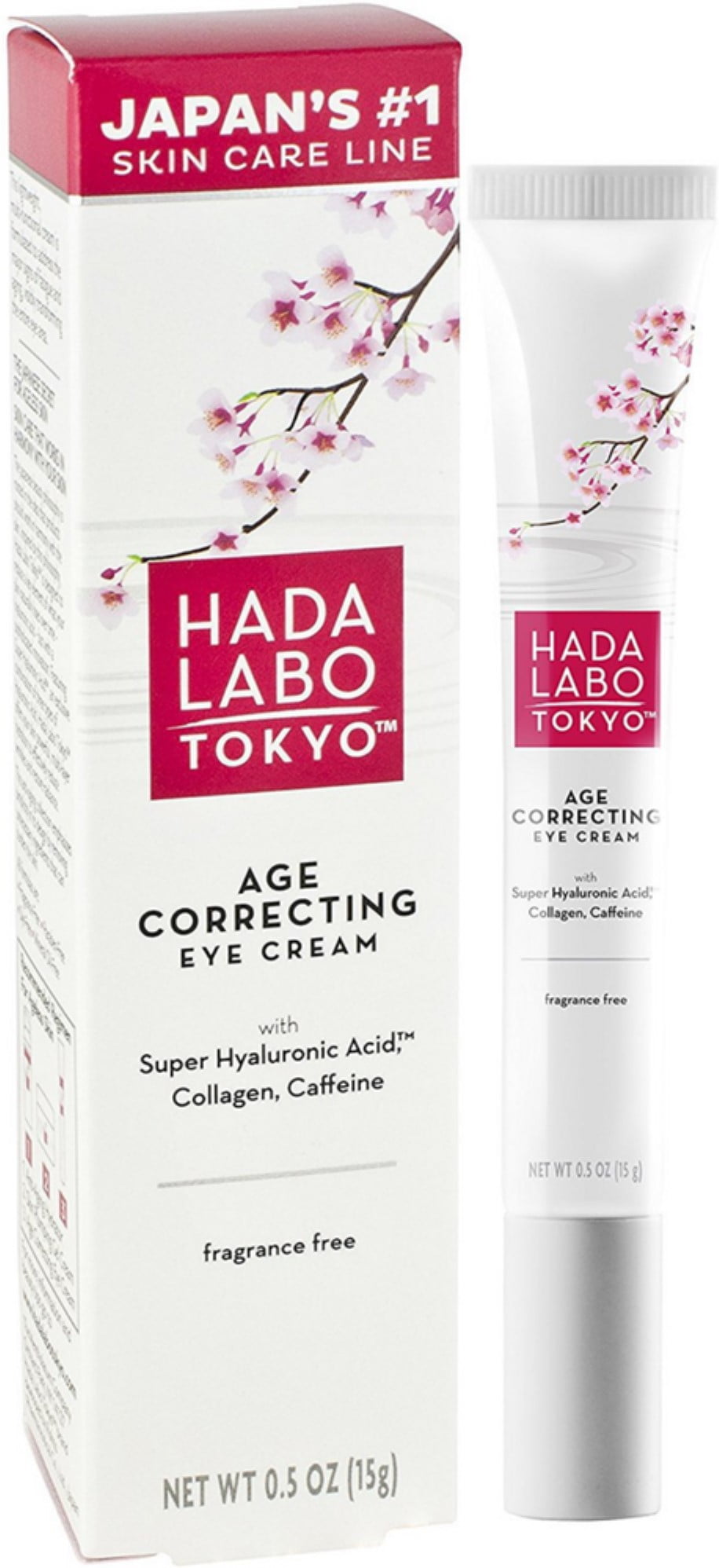 アイケア Haa Hada Labo Tokyo Age Correcting Eye Cream with Hyaluronic Acid