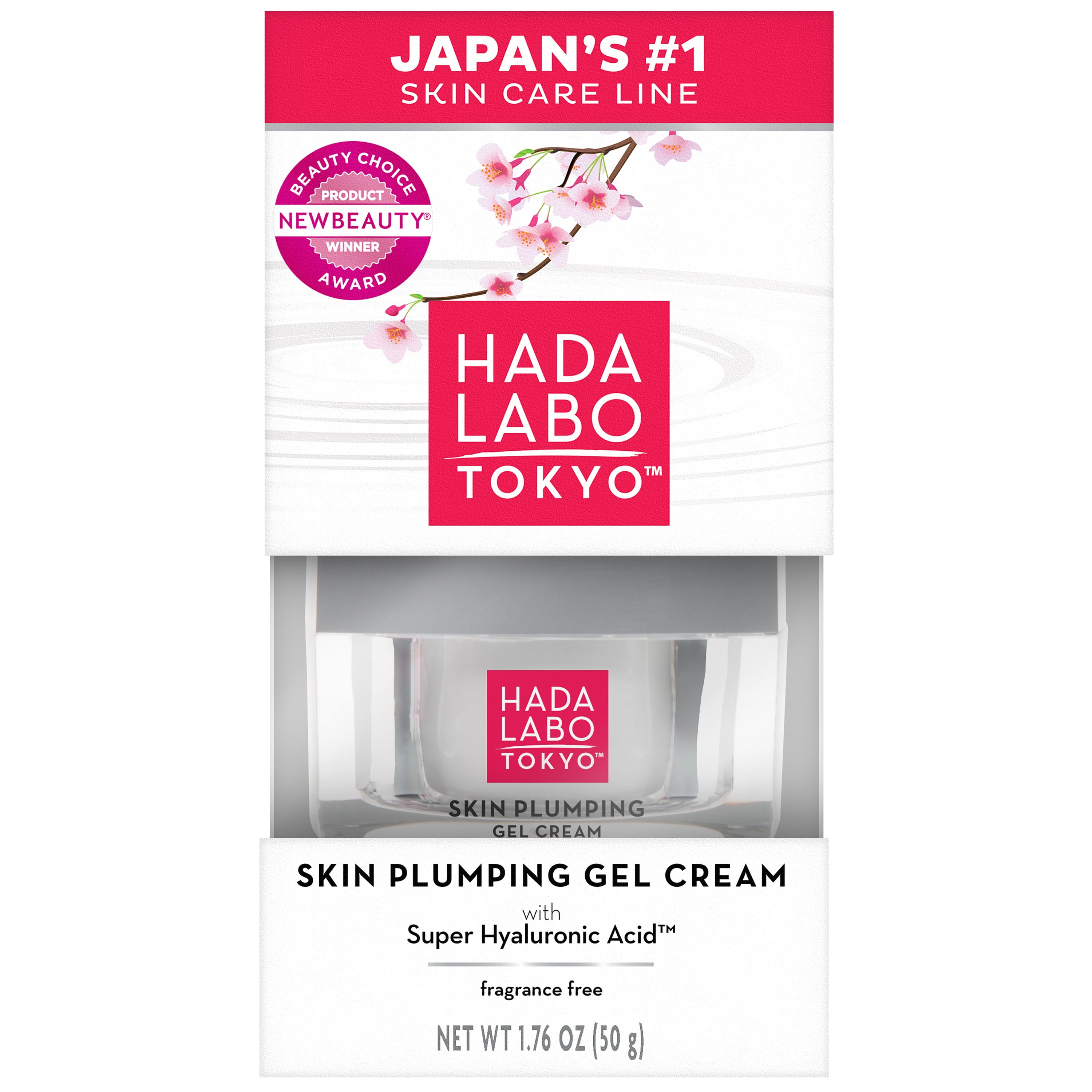 Hada Labo Tokyo Skin Plumping Gel Cream, 1.76 Oz