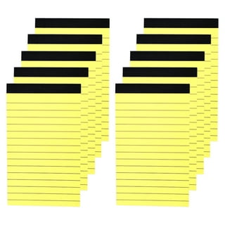 SKILCRAFT Self-Stick Note Pads 3 x 5 Lined Yellow 100 Sheets Dozen