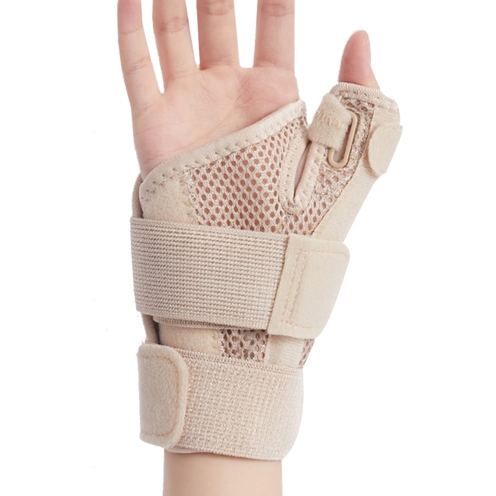 Hadanceo 1Pc Sprained Wrist Brace Breathable Compression Adjustable